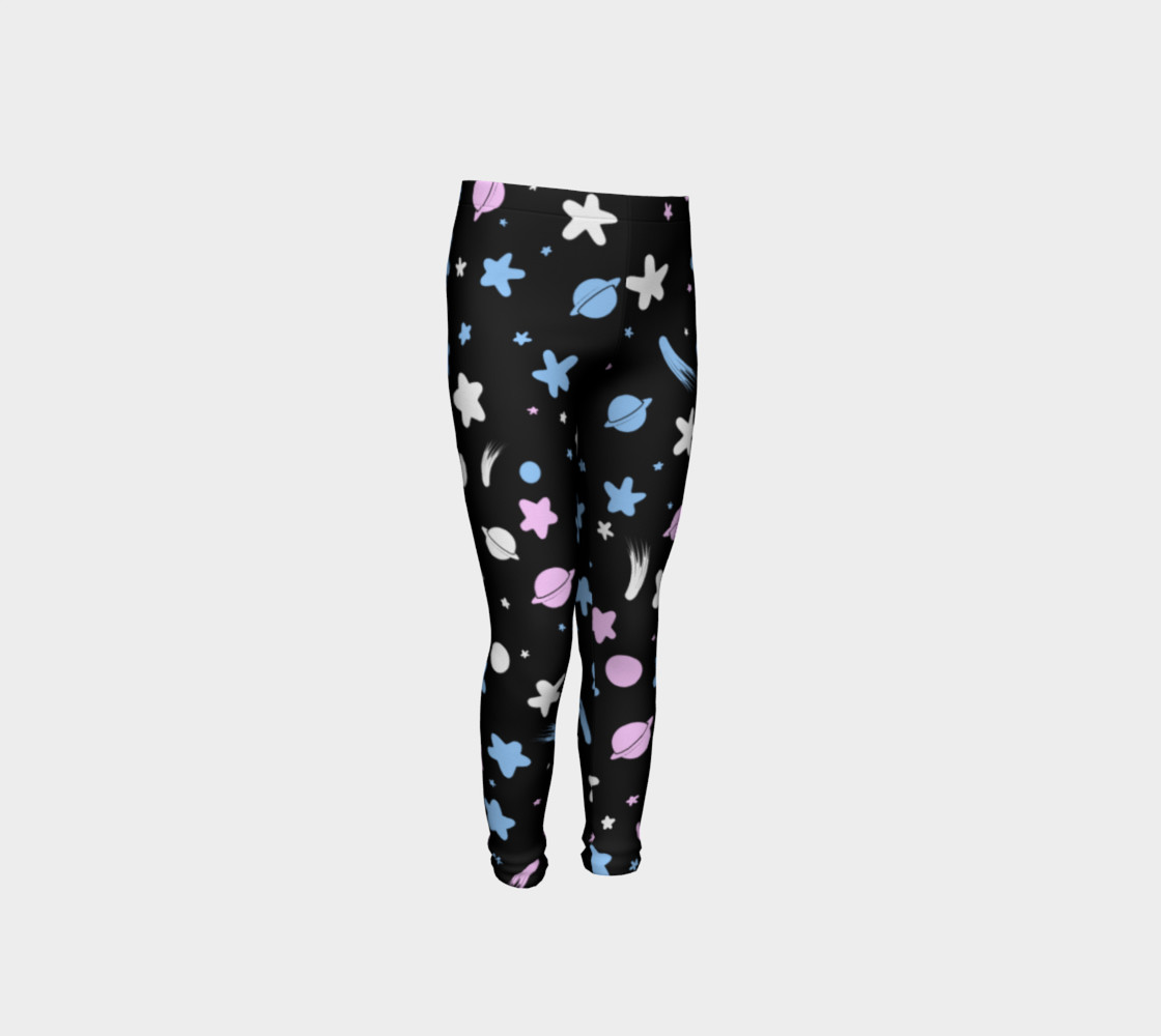 Trans stars tights (kids) preview #4