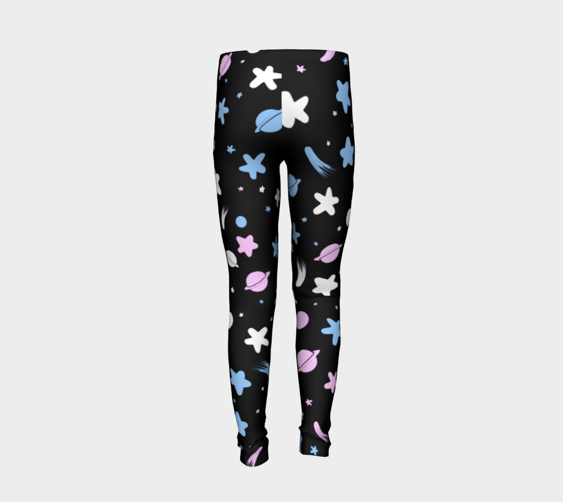 Trans stars tights (kids) preview #6