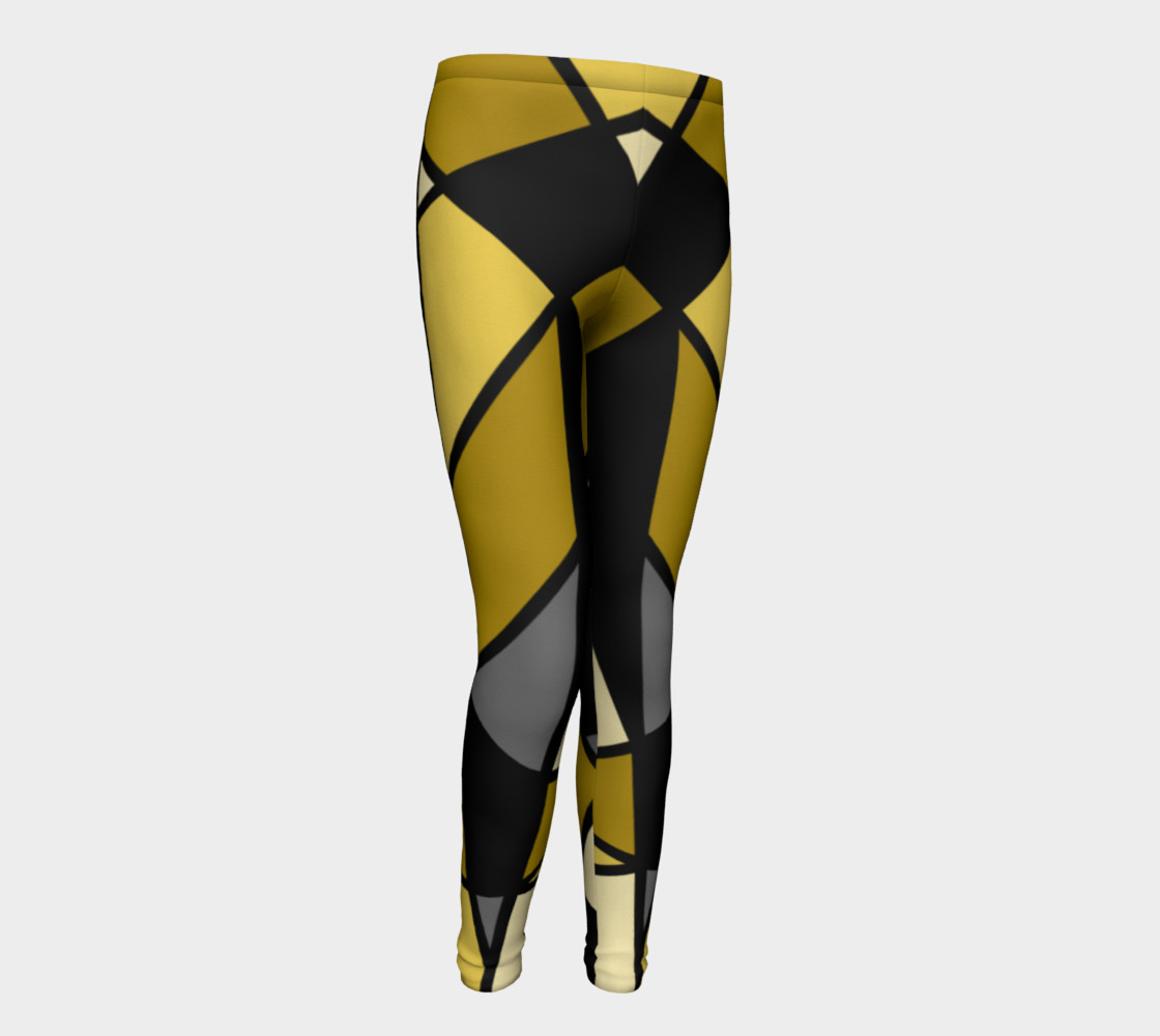 Modern Geometric in Yellow, Gray and Black preview #1