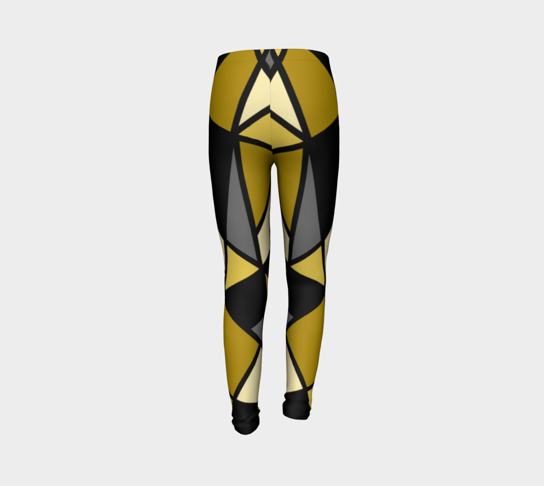 Modern Geometric in Yellow, Gray and Black preview #7