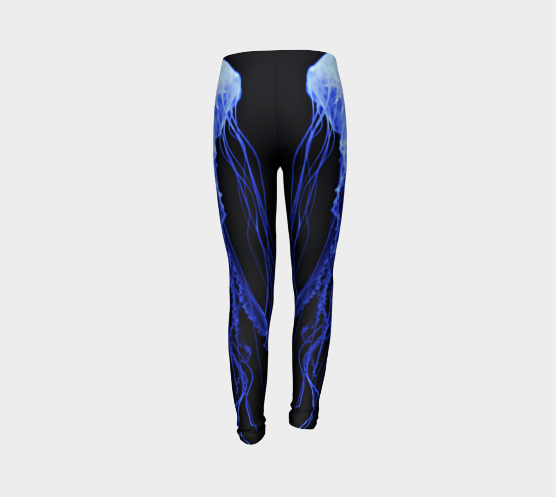 Youth Black Light Jelly Leggings  preview #7