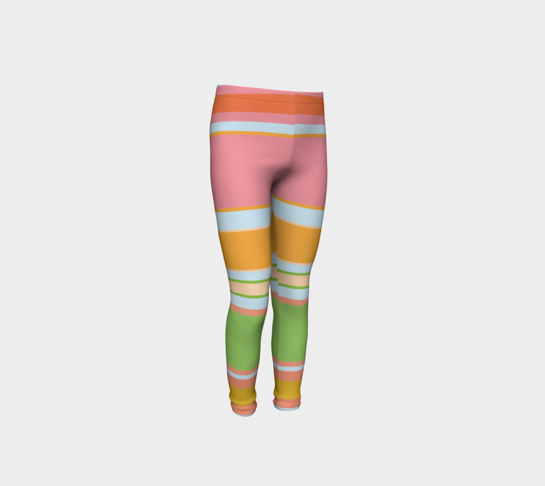Aperçu 3D de Girls Summer Time Leggings