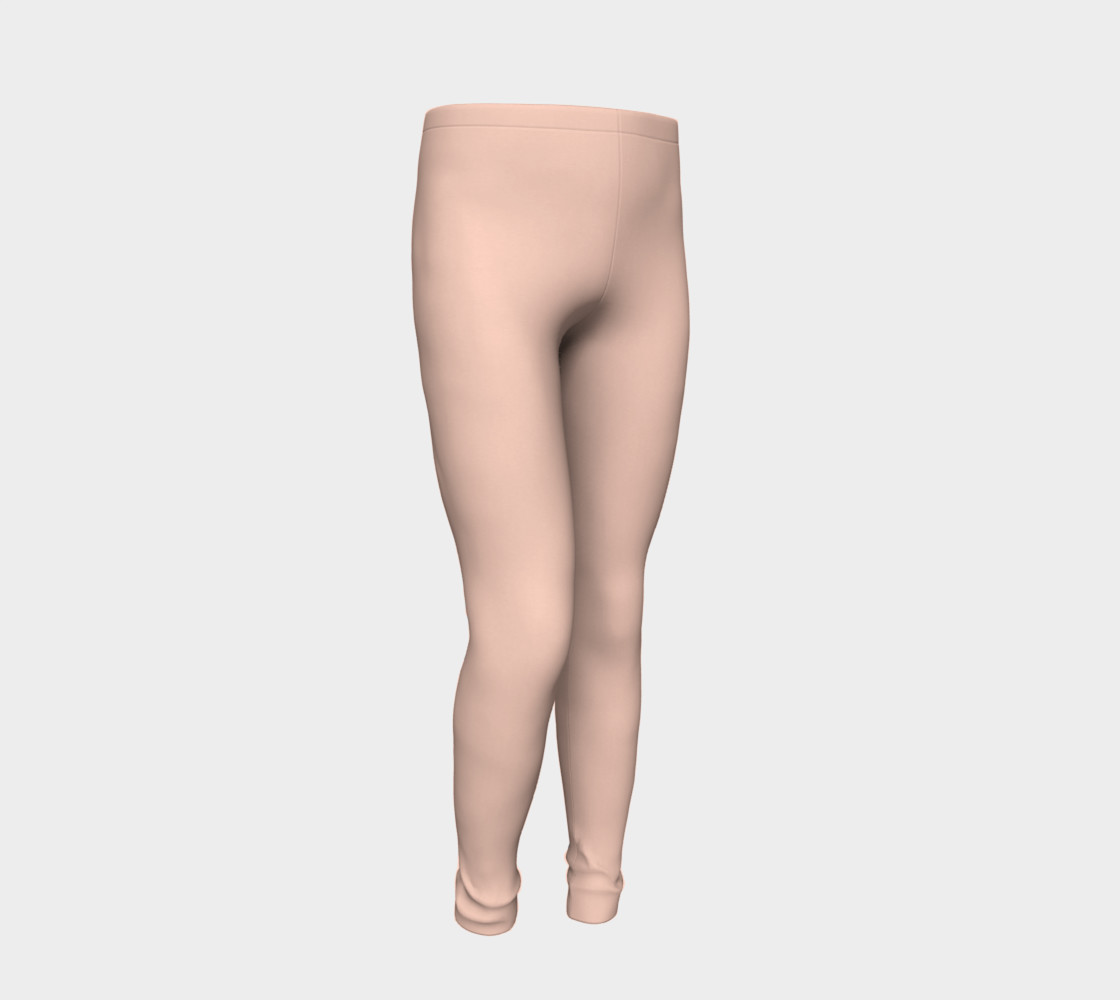 Aperçu 3D de Girls Baby Pink Leggings
