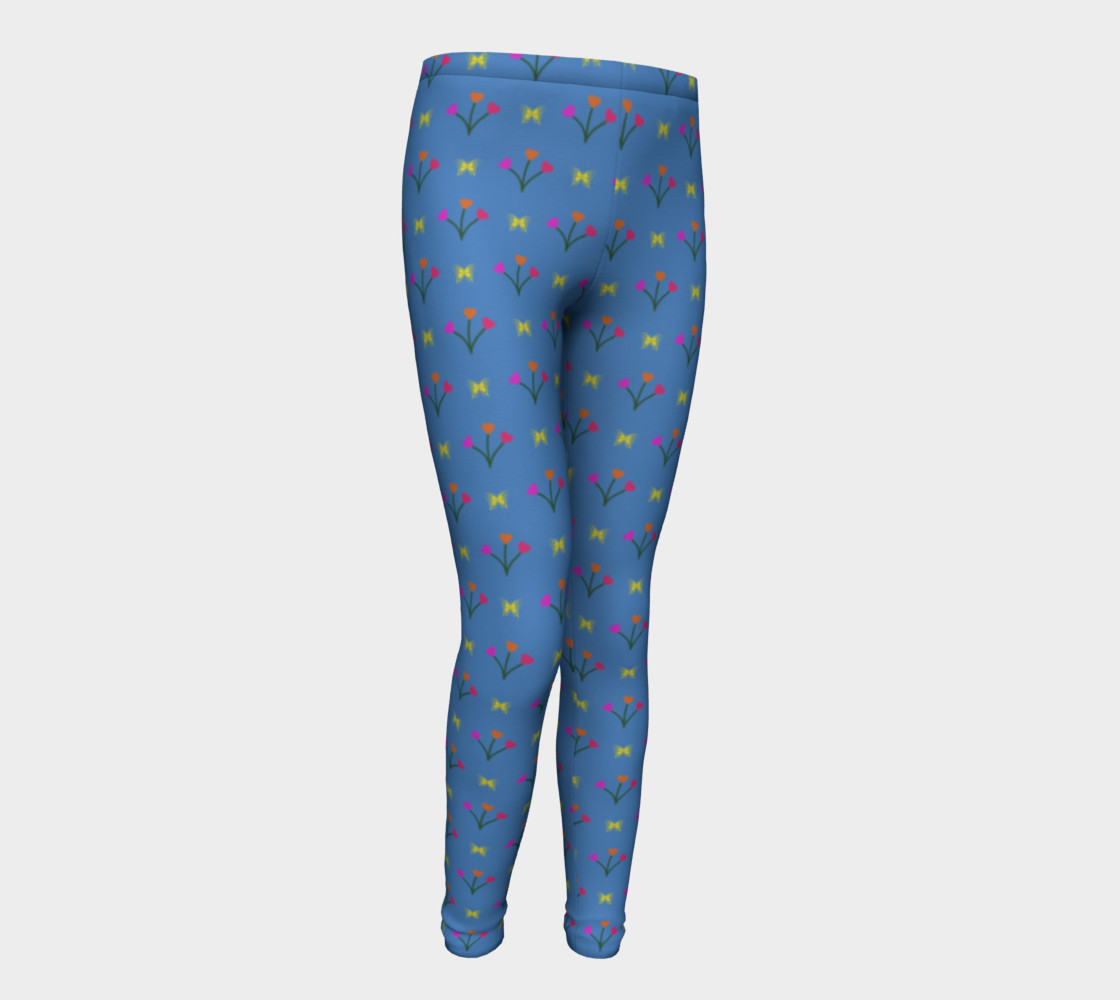 Aperçu de Flower Fields Youth Leggings #1