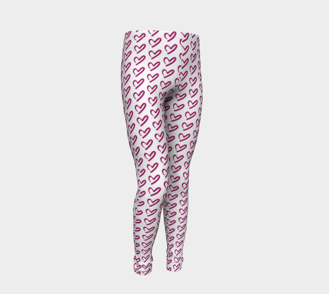 Aperçu de Falling For You Youth Leggings #2