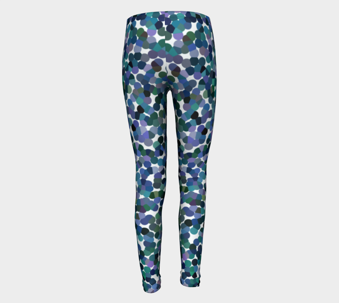 Marine Tone Haze Youth Leggings preview #5