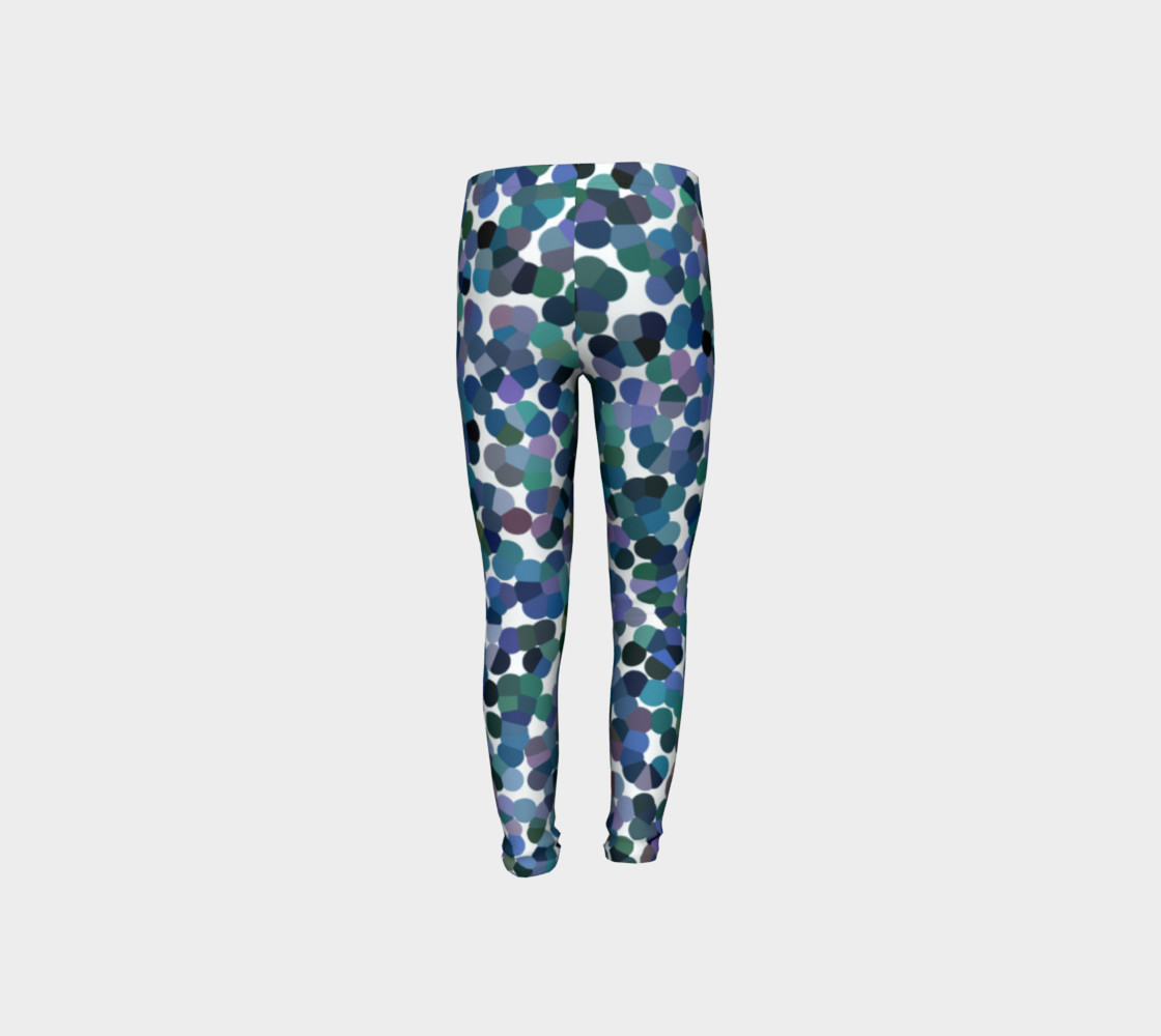 Marine Tone Haze Youth Leggings preview #8