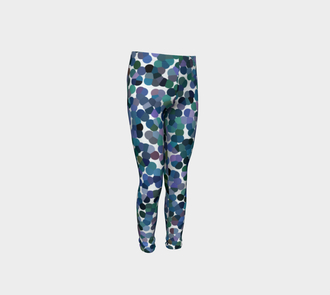 Marine Tone Haze Youth Leggings preview #4
