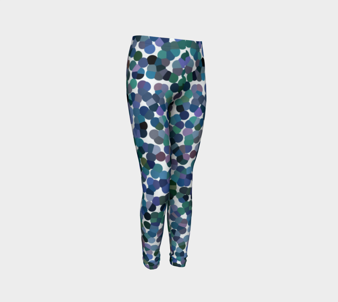 Marine Tone Haze Youth Leggings preview #3