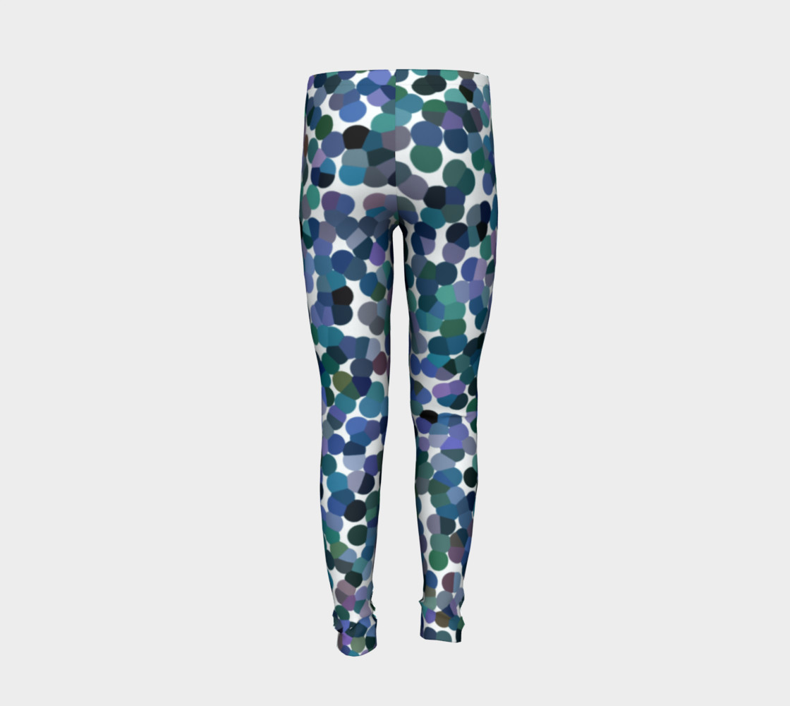 Marine Tone Haze Youth Leggings preview #6