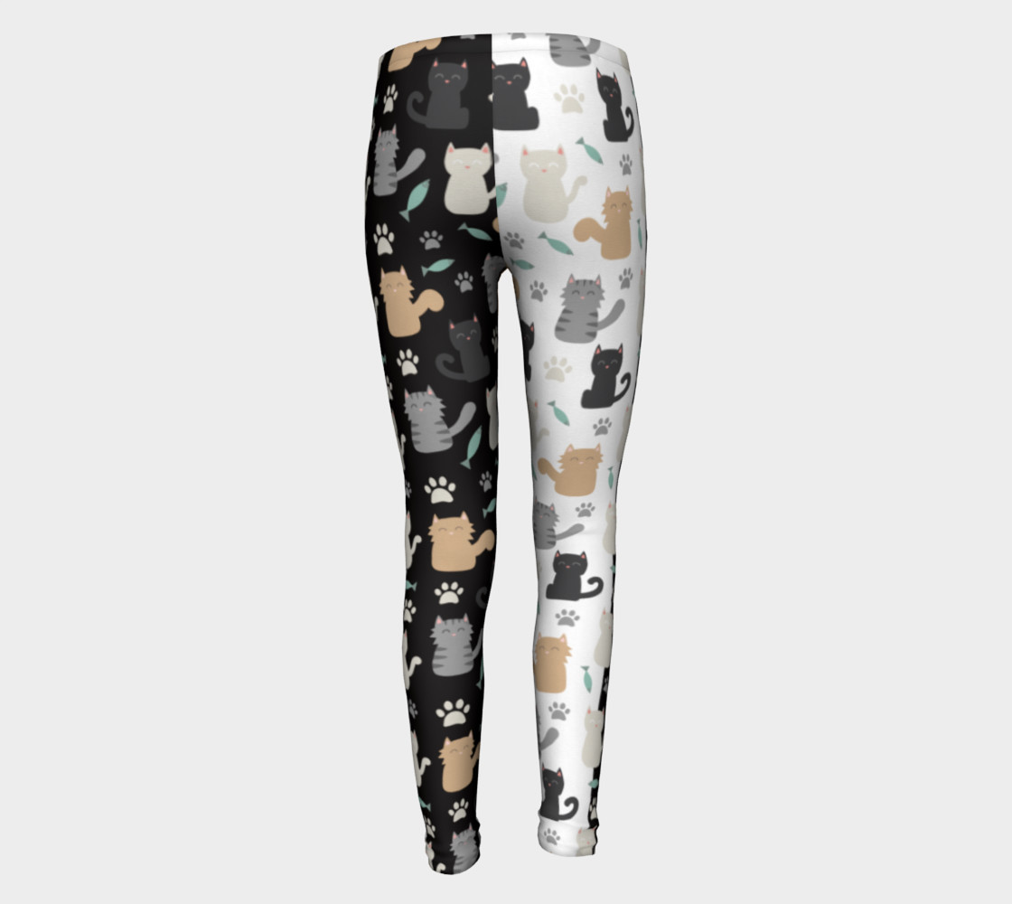 Cat Youth Leggings preview #5
