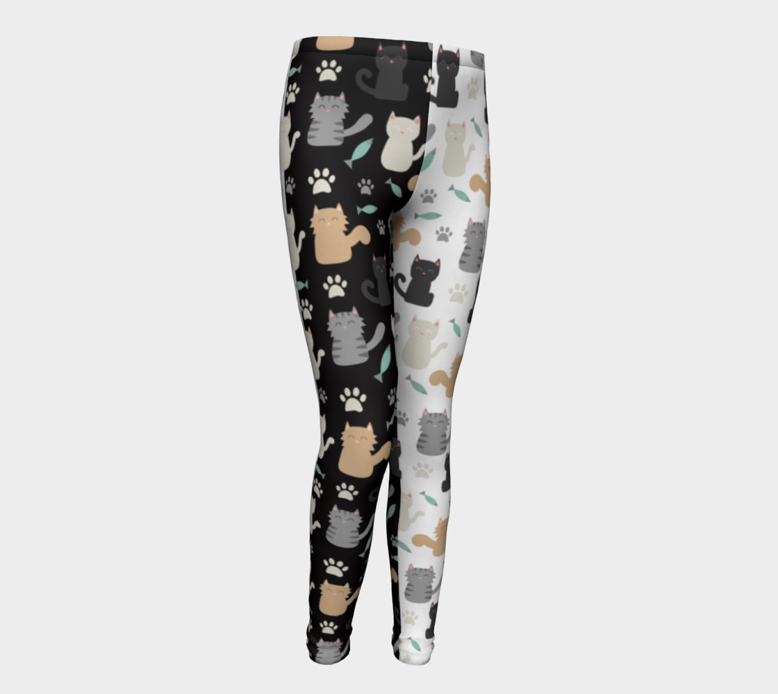 Cat Youth Leggings preview #1