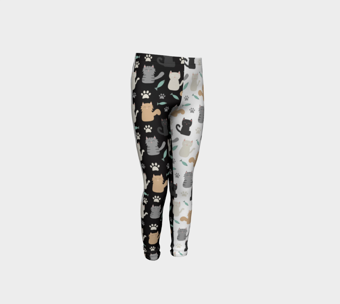 Cat Youth Leggings preview #4
