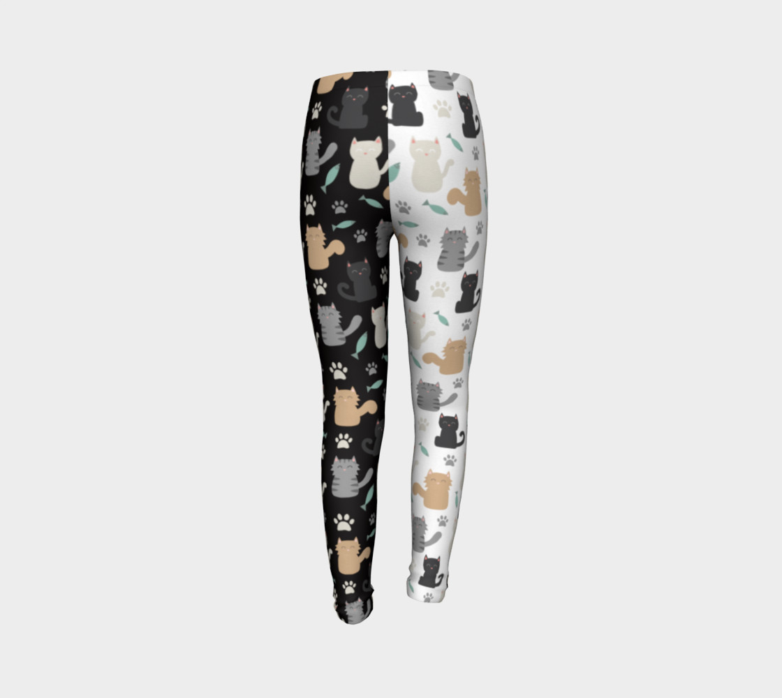 Cat Youth Leggings preview #7