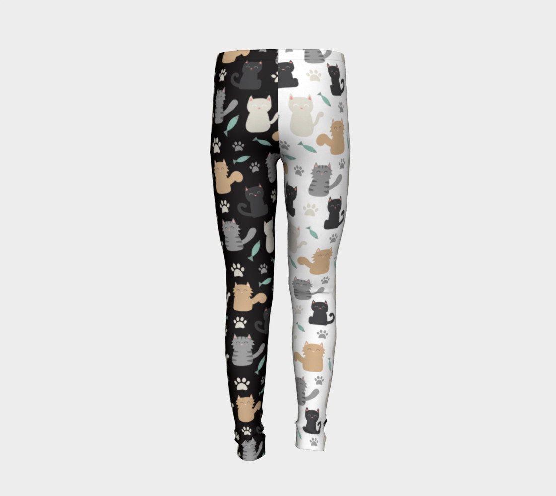 Cat Youth Leggings preview #6