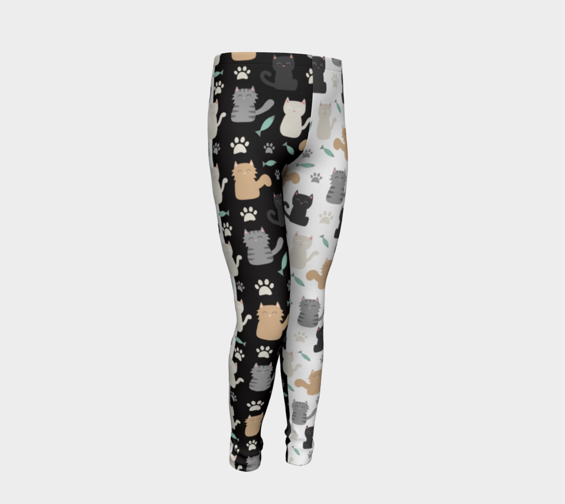 Cat Youth Leggings preview #2