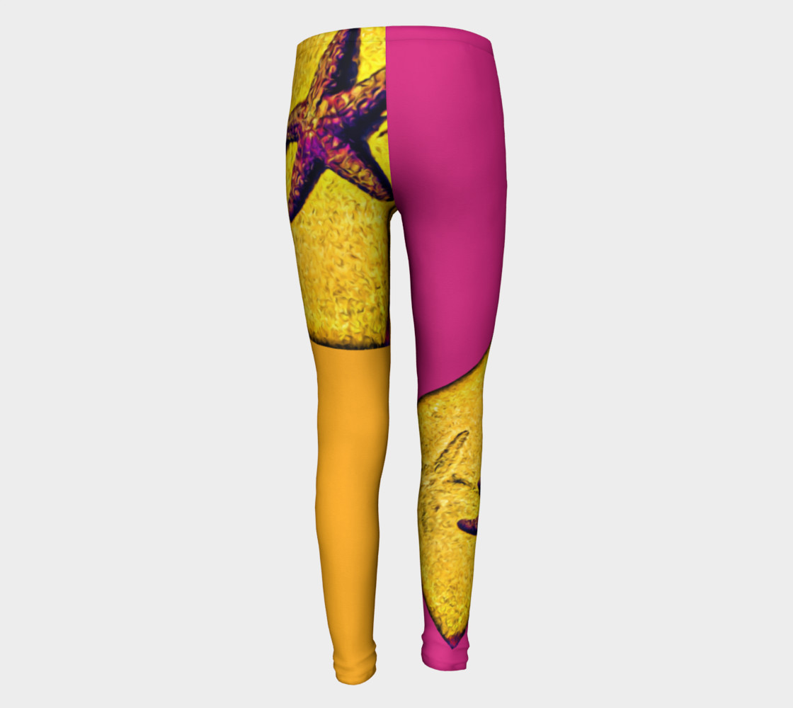 Star Track Youth Leggings preview #5