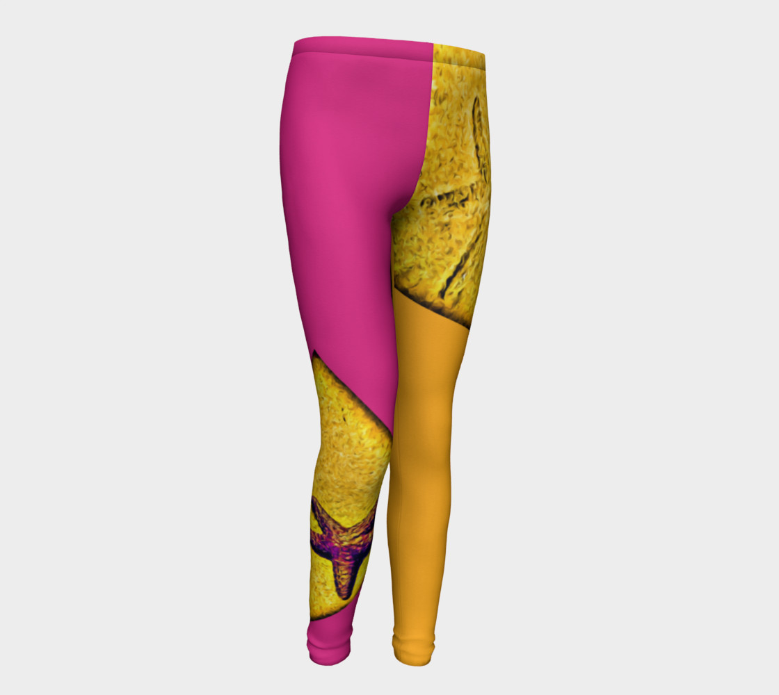 Star Track Youth Leggings preview #1