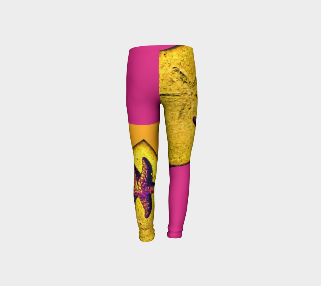 Star Track Youth Leggings preview #8