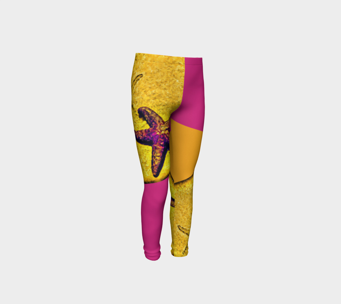 Star Track Youth Leggings preview #4