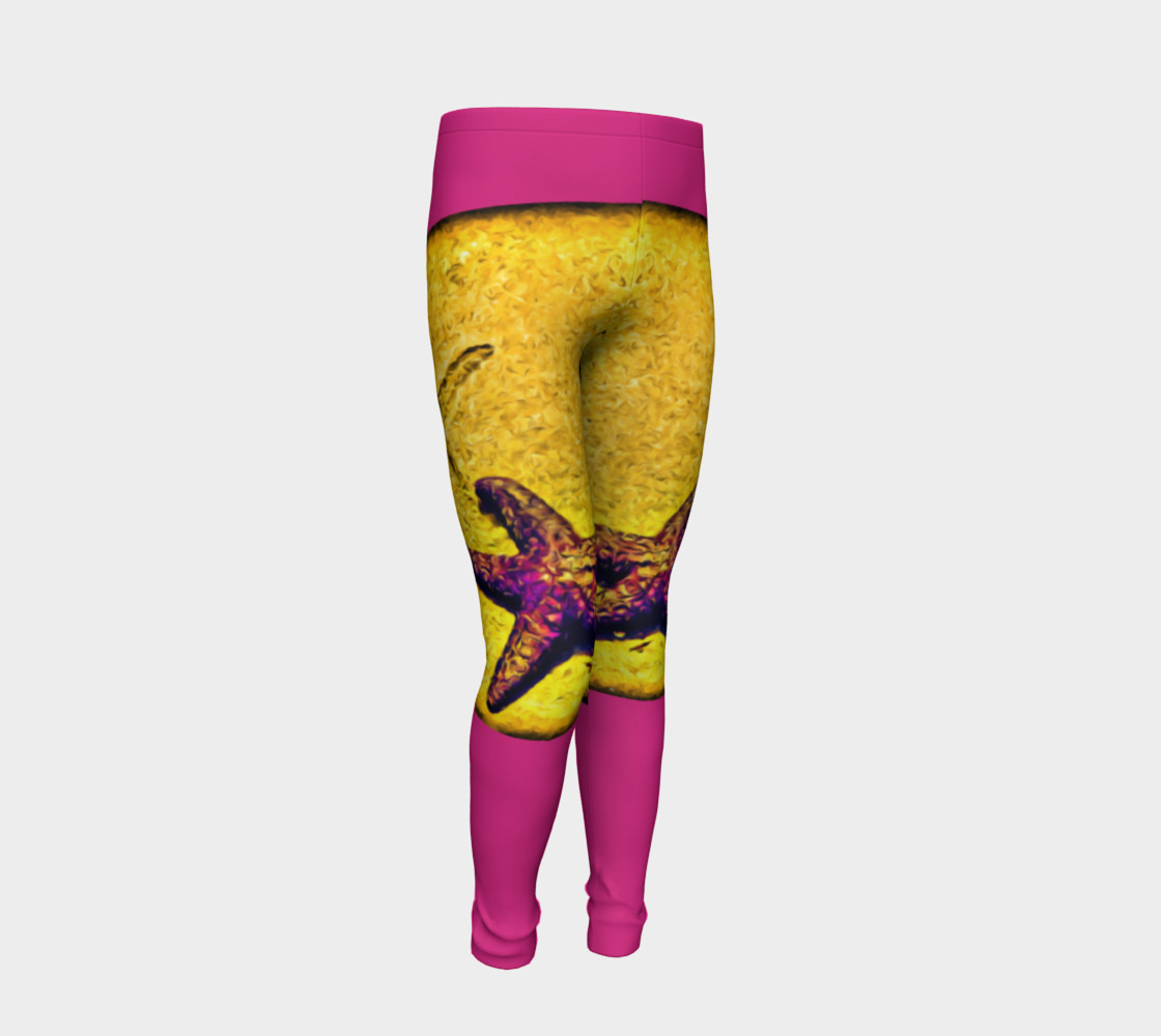 Star Track Youth Leggings preview #2