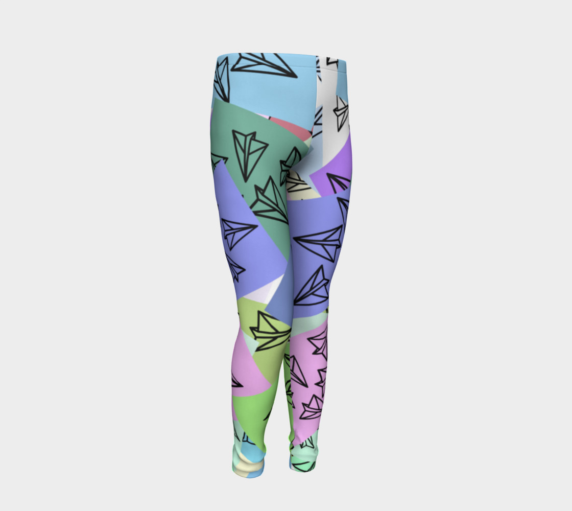 Aperçu de Girls Paper Planes leggings #2