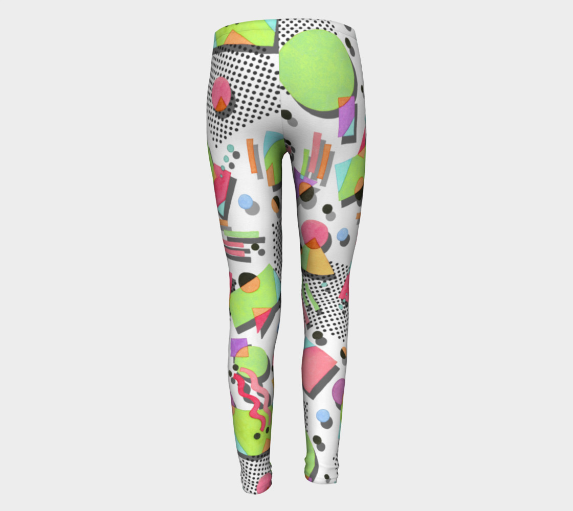 Rad Nineties Youth Leggings preview #5