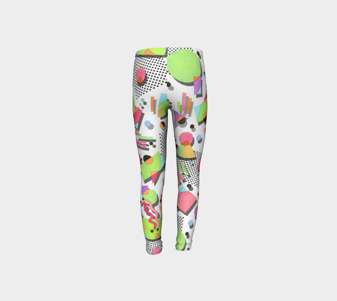 Rad Nineties Youth Leggings preview #8