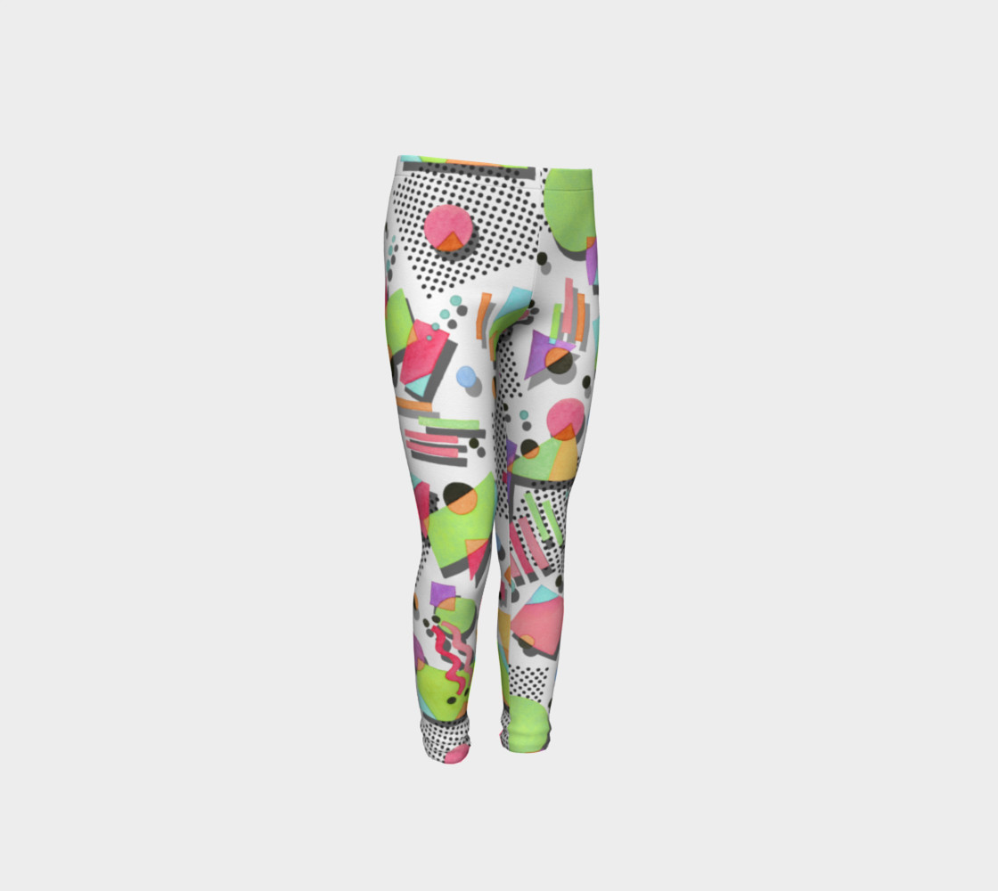 Rad Nineties Youth Leggings preview #4