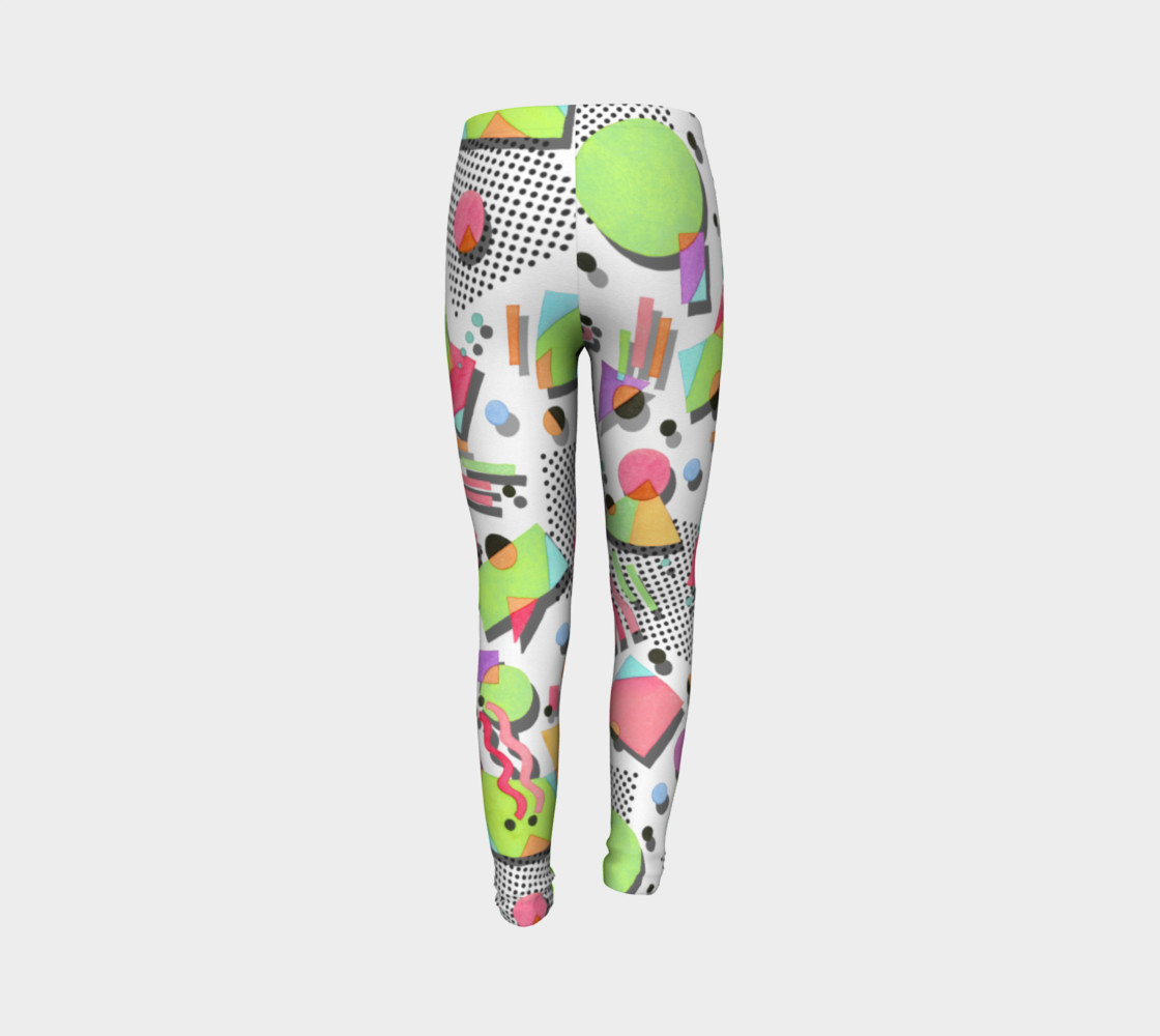 Rad Nineties Youth Leggings preview #7
