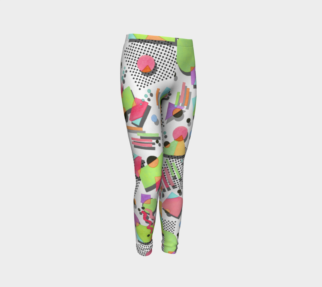 Rad Nineties Youth Leggings preview #3
