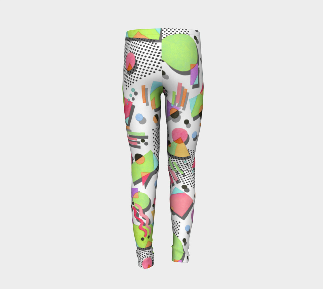 Rad Nineties Youth Leggings preview #6