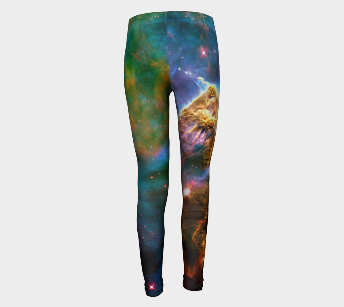 Mystic Nebula Youth Leggings preview #5