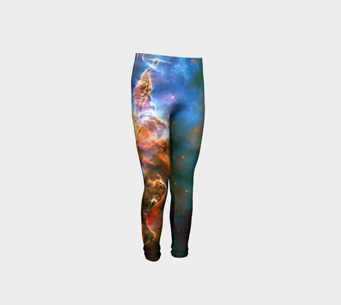 Mystic Nebula Youth Leggings preview #4