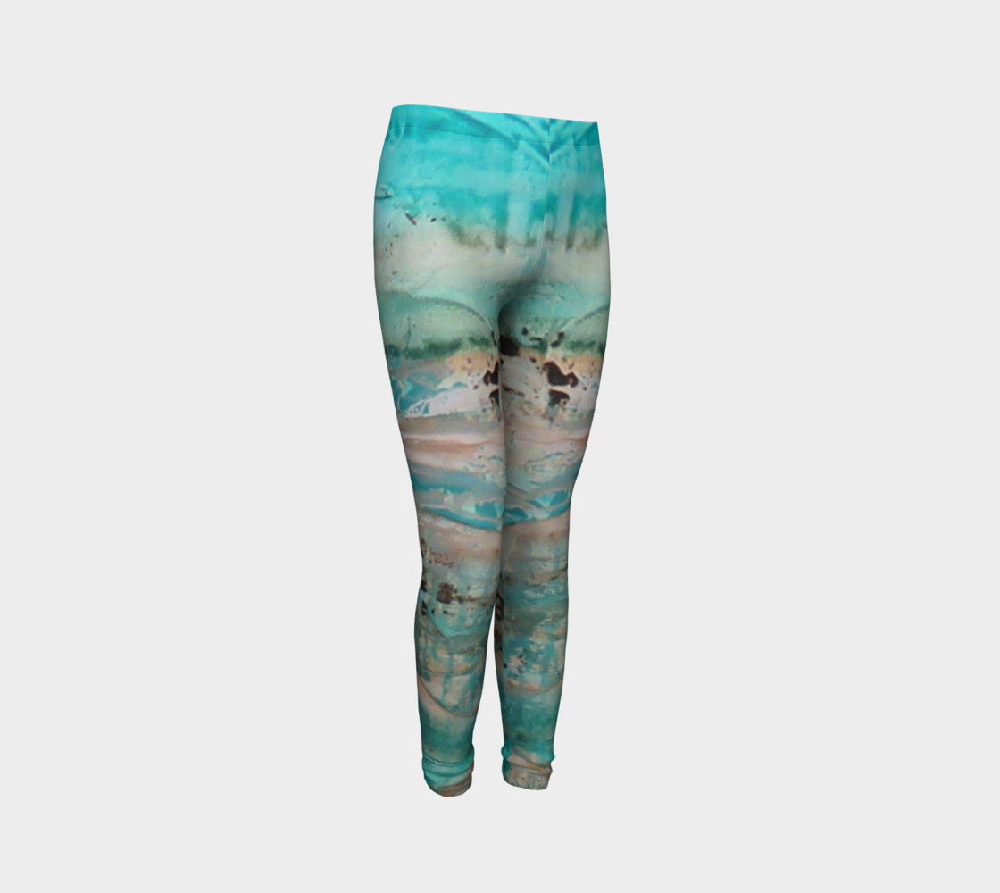 Matt LeBlanc Art Youth Leggings - Design 002 preview #3
