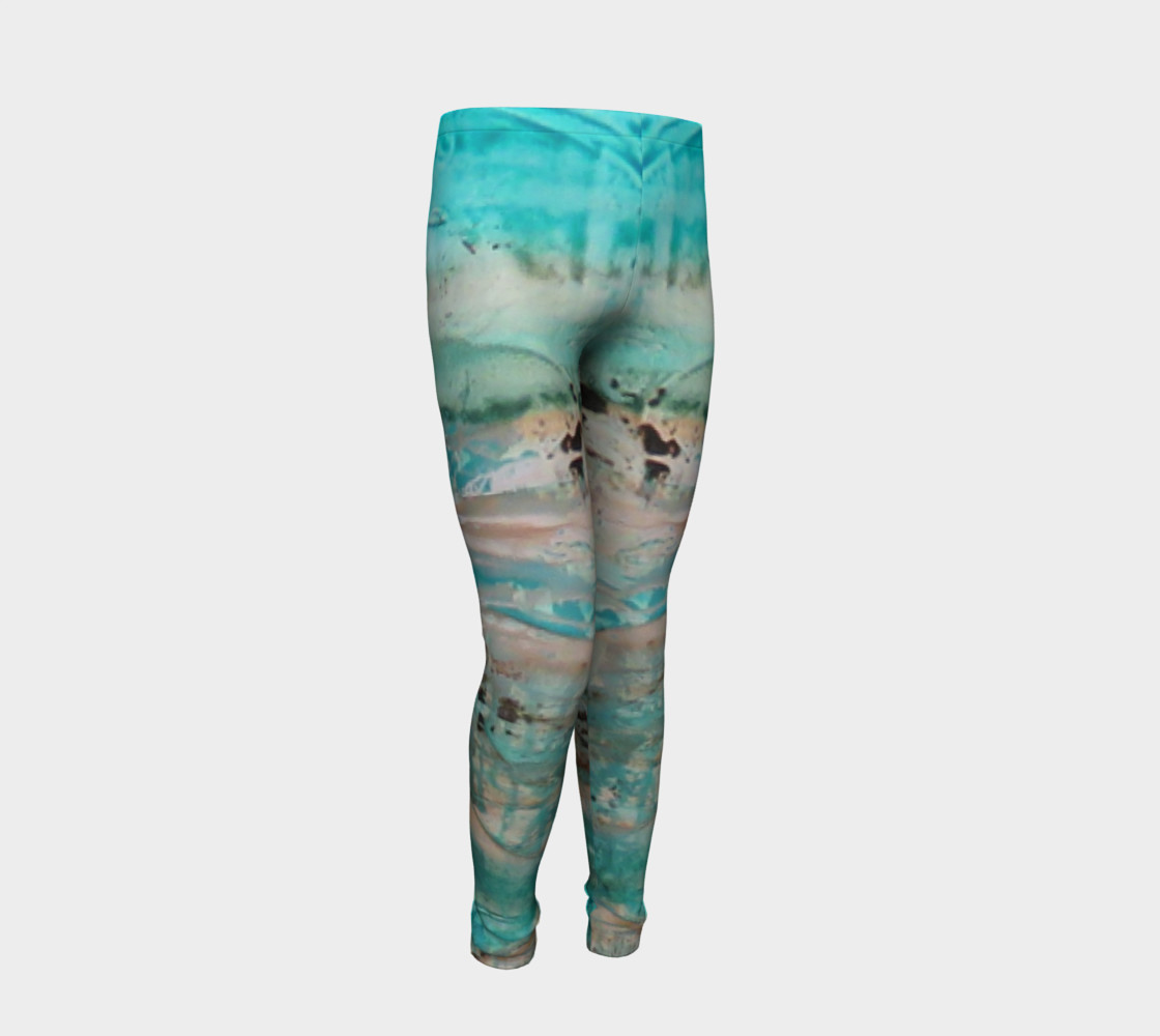 Matt LeBlanc Art Youth Leggings - Design 002 preview #2