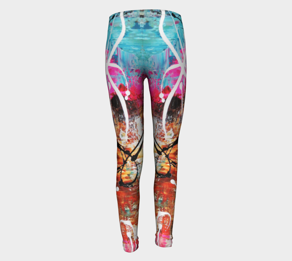 Aperçu de Matt LeBlanc Art Youth Leggings - Design 004 #5