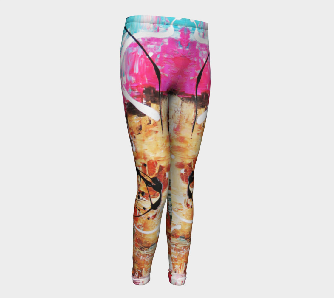 Aperçu de Matt LeBlanc Art Youth Leggings - Design 004 #1