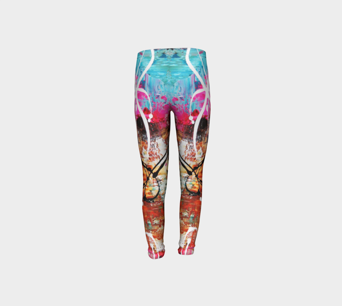 Aperçu de Matt LeBlanc Art Youth Leggings - Design 004 #8