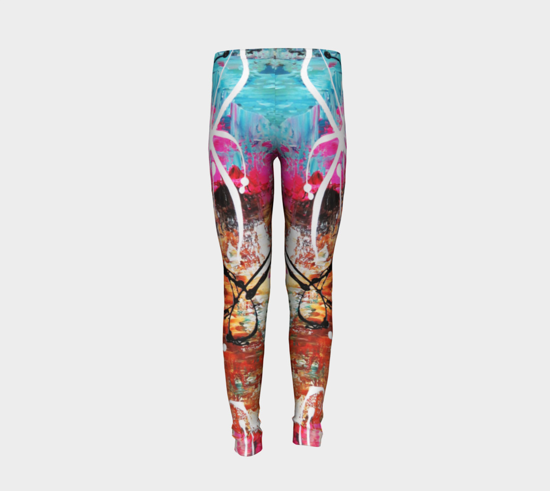 Aperçu de Matt LeBlanc Art Youth Leggings - Design 004 #6