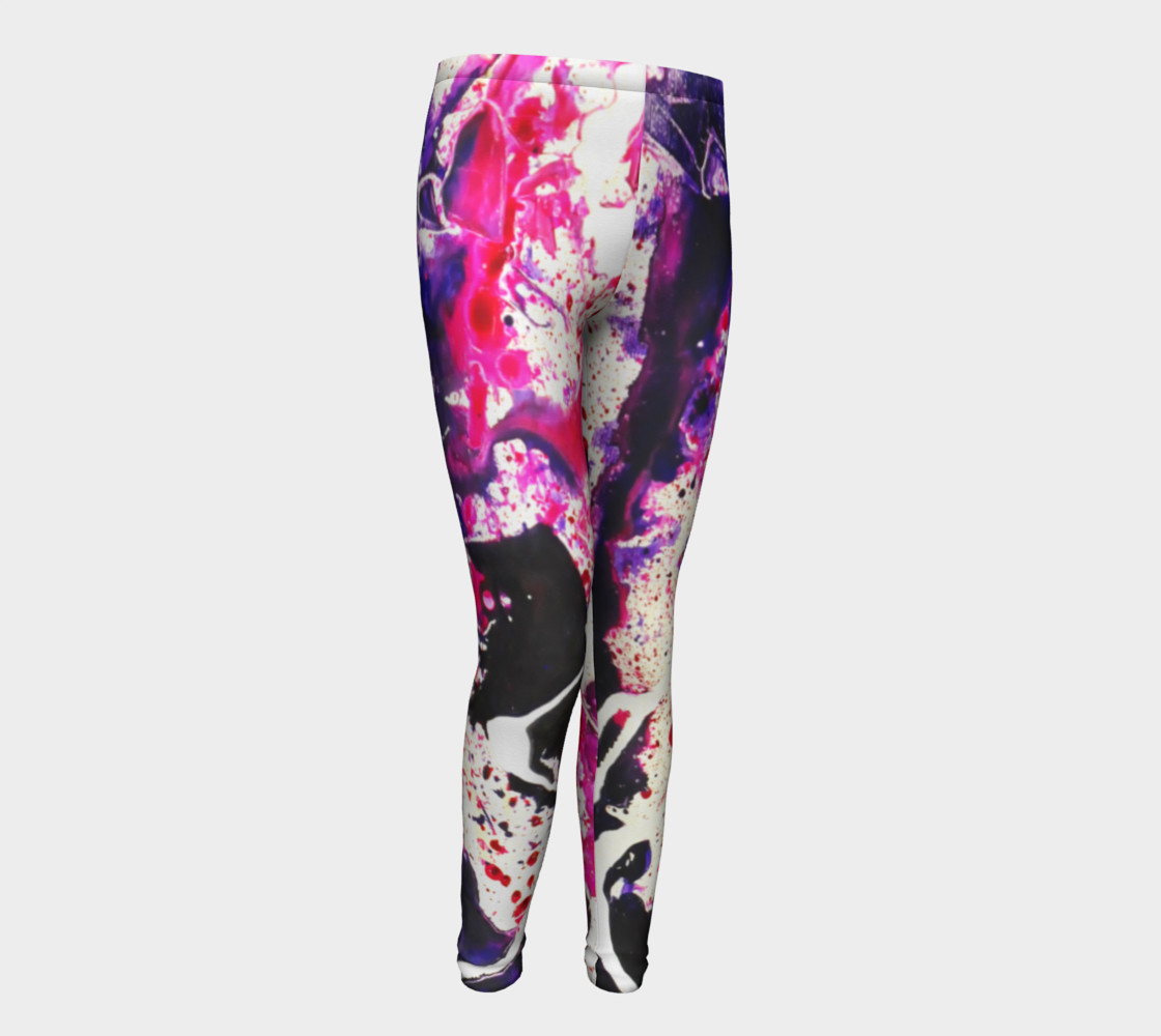 Aperçu de Matt LeBlanc Art Youth Leggings - Design 006 #1