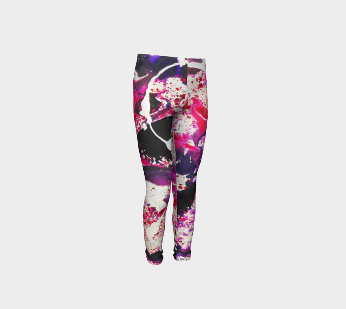 Aperçu de Matt LeBlanc Art Youth Leggings - Design 006 #4