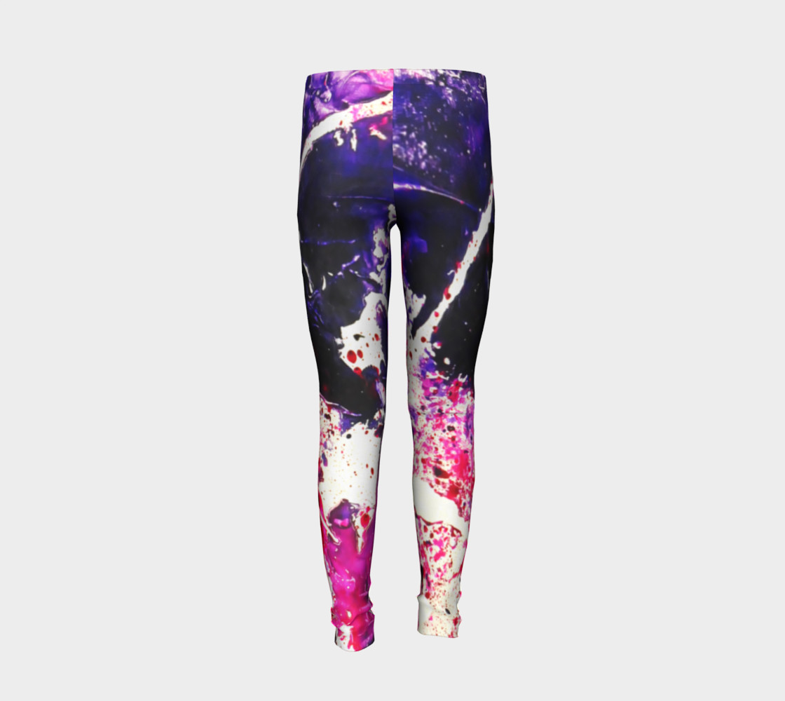 Aperçu de Matt LeBlanc Art Youth Leggings - Design 006 #6