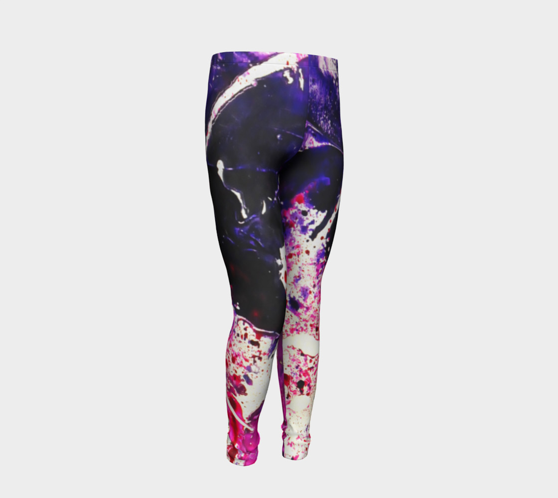 Aperçu de Matt LeBlanc Art Youth Leggings - Design 006 #2