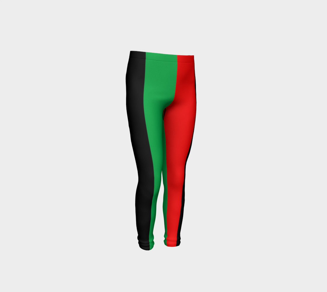 Kwanzaa Striped Pattern Red Black Green preview #4