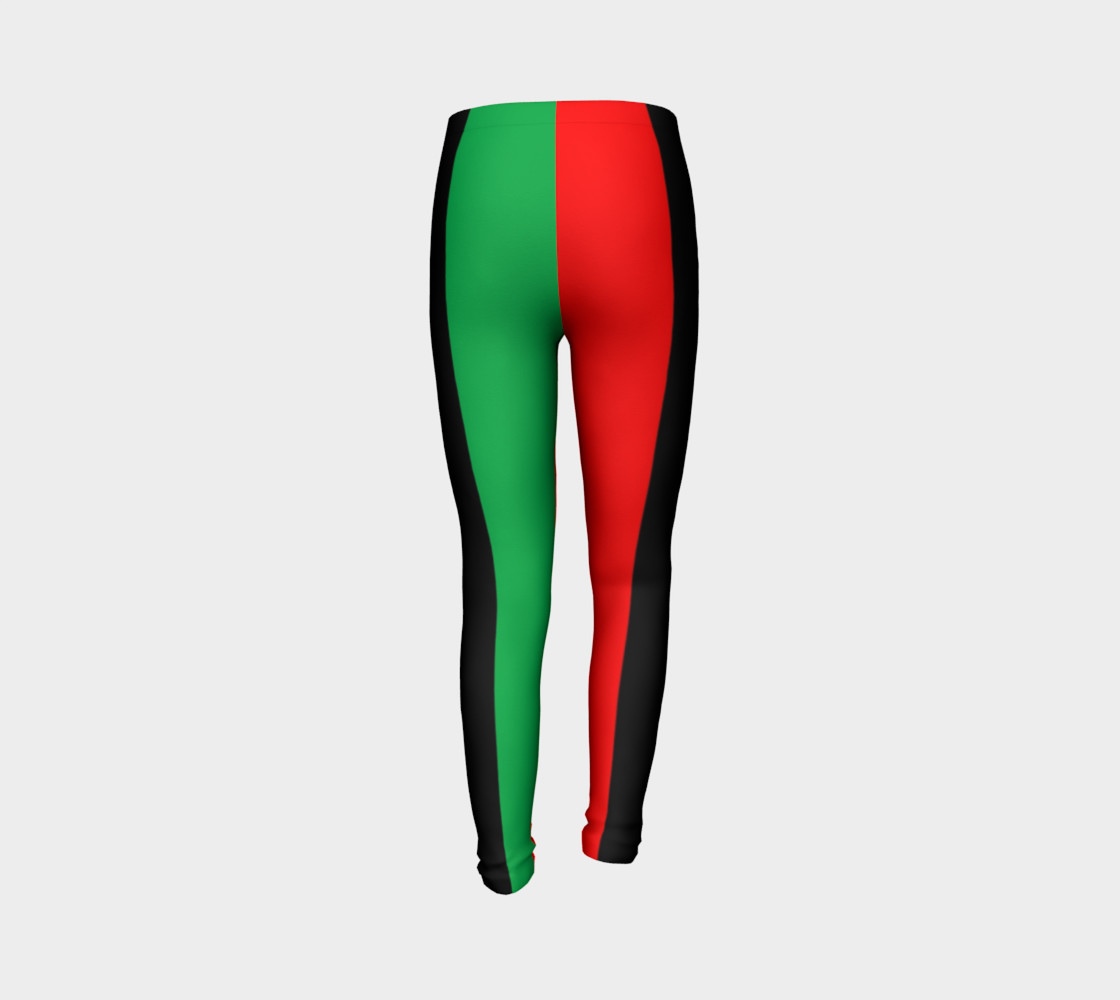 Kwanzaa Striped Pattern Red Black Green preview #7
