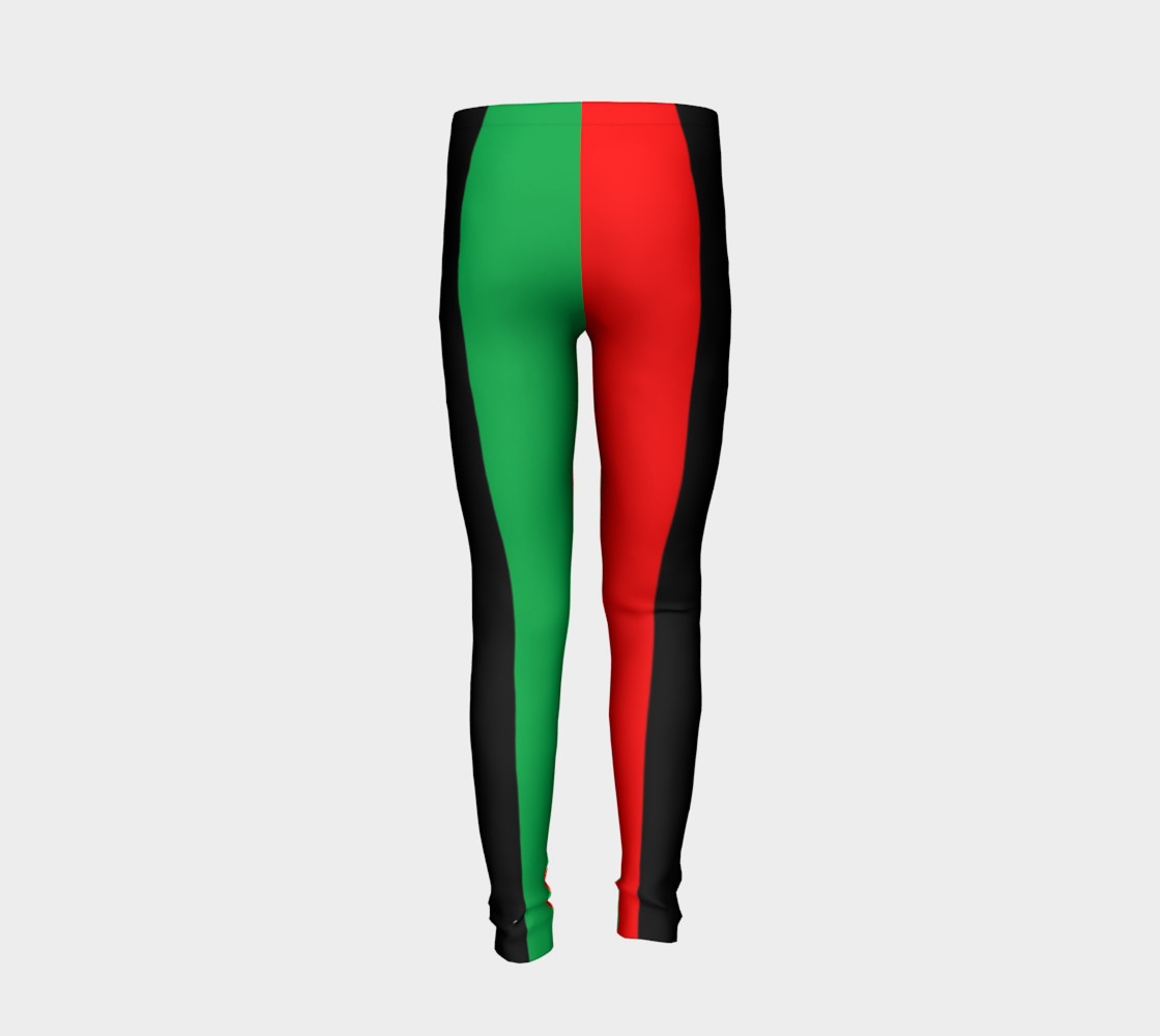 Kwanzaa Striped Pattern Red Black Green preview #6