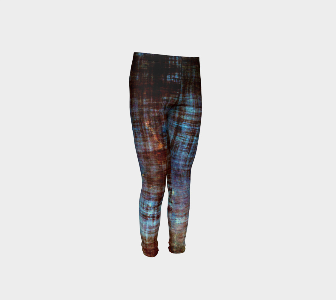 Aperçu de Distressed Denim Girls Leggings #4