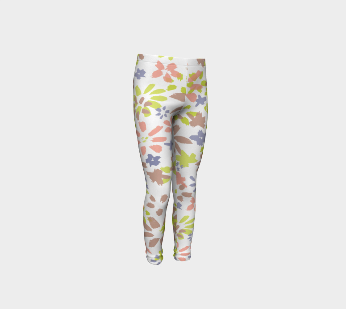 Aperçu de Wild Flowers Girls Leggings #4