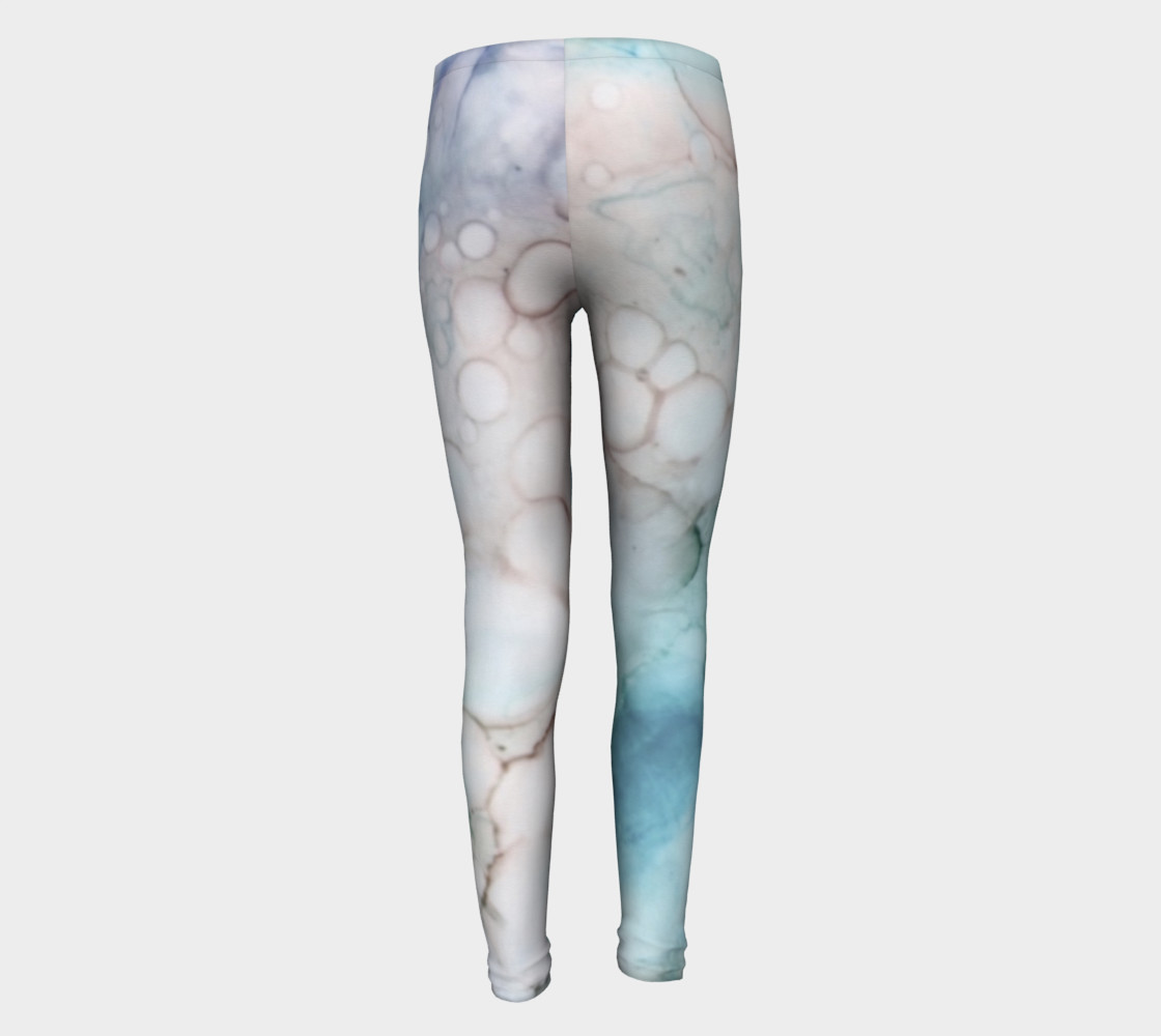 Soap & Bubbles Youth Leggings 1 - Fit Ages 4 - 12 preview #5